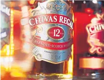  ??  ?? Chivas Regal is one of the best selling Scotch blends.