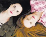  ??  ?? NBC Vanessa Marano, left, and Katie Leclerc star in “Switched at Birth.”