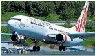  ?? ?? Virgin Australia entered voluntary administra­tion in April 2020.