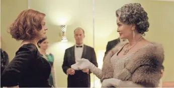  ?? SUZANNE TENNER, FX, VIA AP ?? Feud: Bette and Joan, starring Susan Sarandon, left, as Bette Davis and Jessica Lange as Joan Crawford, was shut out of the Emmys’ acting categories.