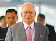  ?? Sadiq Asyraf / Associated Press ?? Prime Minister Najib Razak has been dogged by a corruption scandal involving an investment fund.