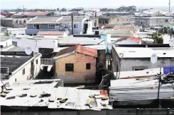  ?? AFRICAN NEWS AGENCY (ANA) ?? PEOPLE living in backyard dwellings will be included in the next Census. |