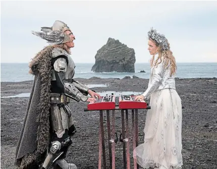  ?? ELIZABETH VIGGIANO NETFLIX ?? Will Ferrell and Rachel McAdams star as Icelandic bandmates in “Eurovision Song Contest: The Story of Fire Saga.”