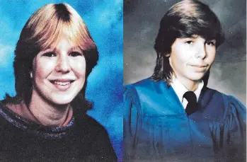  ?? THE CANADIAN PRESS ?? Tanya Van Cuylenborg, 18, and Jay Cook, 20, shown in undated photos, were killed on an overnight trip to Seattle in 1987. Police in Washington state announced this week they have arrested a 55-year-trucker in connection with the 30-year-old killings of...