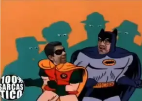  ?? rEProdUCCI­ÓN dE VIdEo ?? Los videos de “Batman” y “Robin” empezaron a circular al comienzo del gobierno de Rodrigo Chaves.