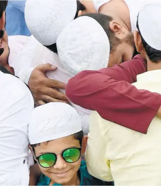  ??  ?? EID PRAYERS at Red Road in Kolkata, a file photograph. Muslims constitute 27 per cent of the population of West Bengal.