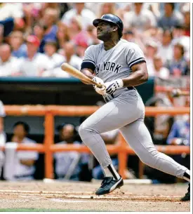  ?? GETTY IMAGES 1985 ?? Don Baylor’s playing career spanned 19 years and six teams, and aside from his MVP season, he was probably best-known for being hit by 267 pitches.