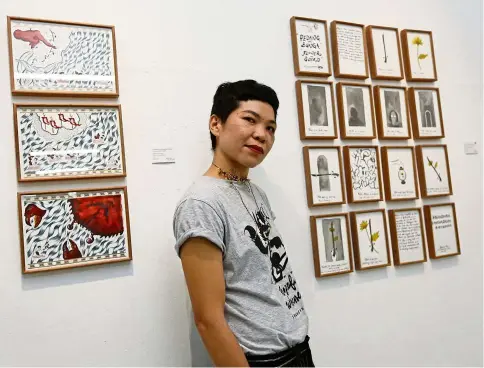  ?? — IZZRAFIQ ALIAS / The Star ?? ‘The experience of learning to draw was about the joy of discovery and the gift of uncertaint­y,’ says Chin.