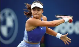  ?? Ridley/Getty Images ?? Emma Raducanu is relishing the chance to face Serena Williams. Photograph: Vaughn