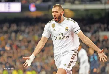  ??  ?? Karim Benzema