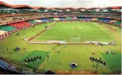  ??  ?? Jawaharlal Nehru Stadium, Kochi