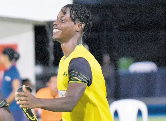  ?? FILE ?? Kevon Reid scored Jamaica’s first goal at an FIH World Cup event.