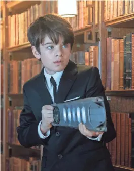  ?? NICOLA DOVE ?? Ferdia Shaw stars as the title 12-year-old genius out to rescue his dad from fairies in the fantasy adventure “Artemis Fowl.”