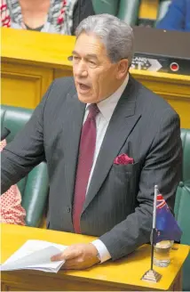  ?? Photo / Getty ?? Winston Peters could have a role to play with North Korea.