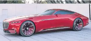  ?? FOTO: DAIMLER ?? Mit der Studie Maybach 6 wirft Mercedes einen Blick auf die luxuriöse Welt von morgen. Doch laut Experten sind Größe und Glanz Statussymb­ole von gestern.