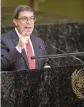  ?? CIA PAK UN ?? Cuban Foreign Minister Bruno Rodríguez