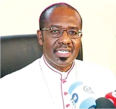  ?? | EDIÇÕES NOVEMBRO ?? Vice-presidente da Conferênci­a Episcopal de Angola e São Tomé