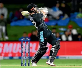  ?? GETTY IMAGES ?? A move to No 4 in the T20 batting order could be a game-changer for Kane Williamson, former coach Mike Hesson says.