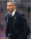  ??  ?? Call for calm: Chris Hughton