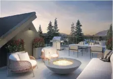  ??  ?? All homes at Connaught will have outdoor living areas, some ranging up to 1,000 square feet.