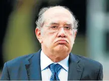  ?? DIDA SAMPAIO/ESTADÃO-22/6/2017 ?? Encontros. Gilmar Mendes se reúne com Maia e Eunício