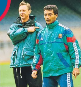  ?? FOTO: MIGUEL MORENO ?? Romario, goles con nocturnida­d Llegó a curiosos pactos con Cruyff si marcaba