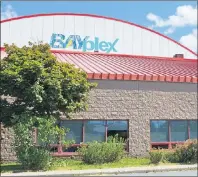  ??  ?? This file photo shows the front entrance of the Bayplex in Glace Bay. The arena will be closing its doors soon for lengthy repairs.