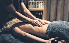 ?? ?? Why not start the week with a massage at Fistral Beach in Cornwall?
THE FELIN FACH GRIFFIN
