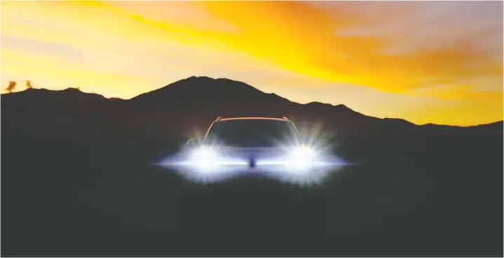  ?? VOLKSWAGEN ?? Volkswagen reveals very little about the look of its new compact SUV, to be revealed on Oct. 13, in its new 13-second teaser.