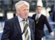  ??  ?? Pressure point Scotland boss Gordon Strachan