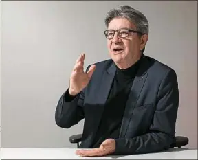  ??  ?? Jean-Luc Mélenchon juge ridicule la «primaire des idées» proposée par le PS.