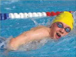  ??  ?? City of Canterbury swimmer Tom Slater finished sixth in the 400m individual medley at Glasgow