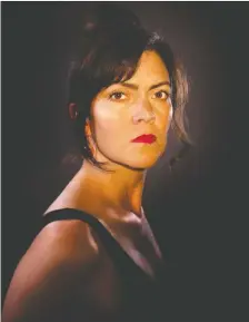  ?? ANDY MORO ?? Calgary playwright Tara Beagan won the Siminovitc­h Prize for her work, Honour Beat.