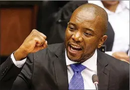  ??  ?? South African opposition activist Mmusi Maimane