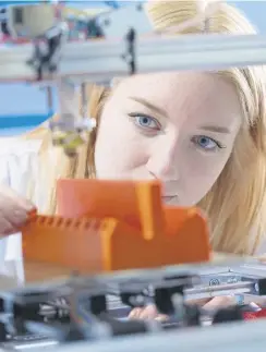  ?? ?? The project has encouraged more than 100 SMES across Scottish manufactur­ing to explore the potential of industrial 3D printing