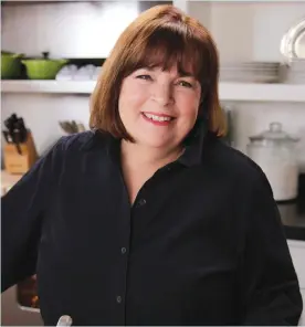  ??  ?? Ina Garten hosts “Barefoot Contessa: Cook Like a Pro”