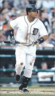  ?? — Photo by The Associated Press ?? No one is carrying a hotter bat in the majors than the Tigers’ Miguel Cabrera.