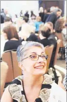  ?? Hearst Connecticu­t Media ?? Fran Pastore, president and chief executive officer of theWomen’s Business Developmen­t Council during the 20th anniversar­y gala at the Hyatt Regency Greenwich in 2017.