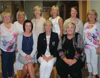  ??  ?? Pictured at the presentati­ons to the winners of the Dundalk ladies competitio­n sponsored by Colorcode were (back, l to r) Kate Smyth, Louise Lynn, Jacinta Foran, Ann Doohan, Ide McDermott, Mary Mc Ginnity; Front (l to r) Claire O’Reilly (sponsor...