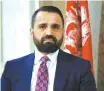  ?? Courtesy of Embassy of Afghanista­n in Korea ?? Meerwais Nab, deputy foreign minister for political affairs of Afghanista­n