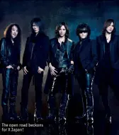  ??  ?? The open road beckons for X Japan!