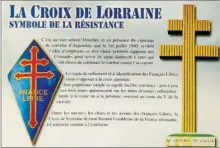  ??  ?? La Croix de Lorraine