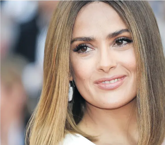  ?? — GETTY IMAGES FILES ?? Salma Hayek is among a list of female stars who have spoken out about the treatment of women in Hollywood.