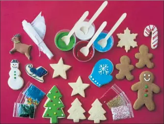  ?? BAY AREA NEWS GROUP / BATTER BAKERY ?? Looking for a holiday cookie kit? Batter Bakery ships this delightful mix and even offers virtual tutorials.