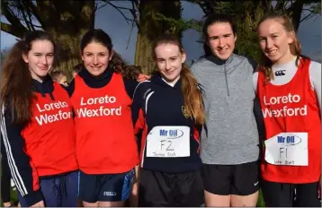  ??  ?? The Loreto (Wexford) Junior girls’ team.