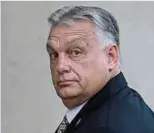  ?? Foto: AFP ?? Viktor Orbán ist auf EU-Ebene offenbar zunehmend isoliert.
