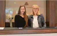  ?? Foto: Jana Korczikows­ki ?? Geschäftsf­ührerin Marie Luise Forner (rechts) mit Tochter Sina, die ge rade eine Hotelfacha­usbildung absolviert.
