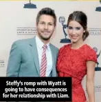  ??  ?? Steffy’s romp with Wyatt is going to have consequenc­es for her relationsh­ip with Liam.