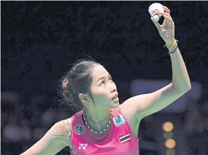  ??  ?? Ratchanok Intanon will next defend her title in Malaysia.