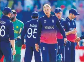  ?? REUTERS ?? After topping the group stage, a buoyant England lost to Pakistan in the semifinal.